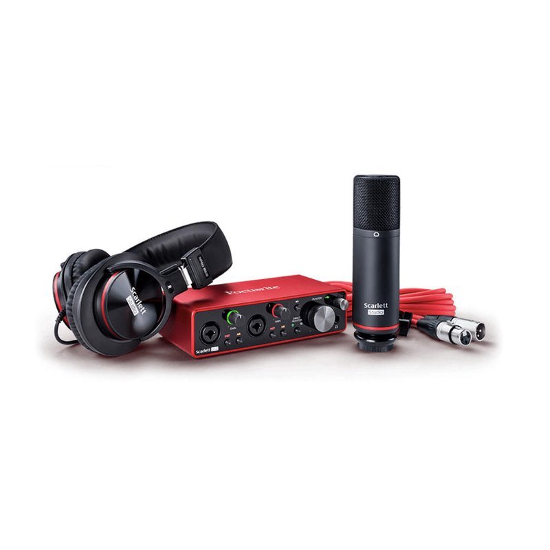 ♪ Your Music 愉耳樂器♪第三代 Focusrite Scarlett 2i2 Studio錄音介面 第三代 Focusrite Scarlett 2i2 Studio錄音介面 — 三峽錄音 / 音響