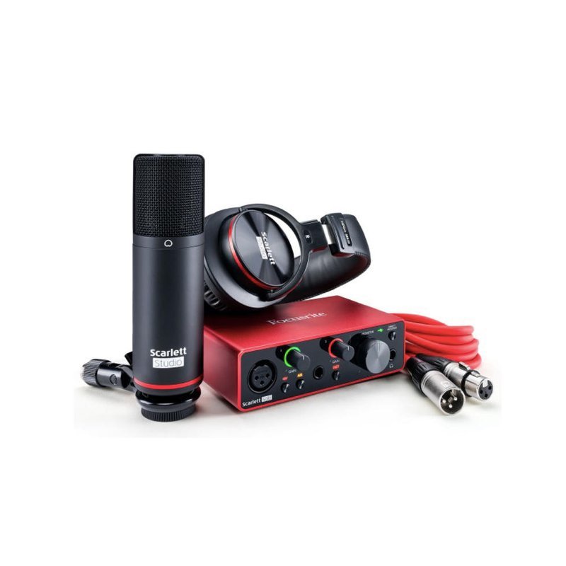 ♪ Your Music 愉耳樂器♪第三代 Focusrite Scarlett Solo Studio錄音介面套組 第三代 Focusrite Scarlett Solo Studio錄音介面套組 — 三峽錄音 / 音響