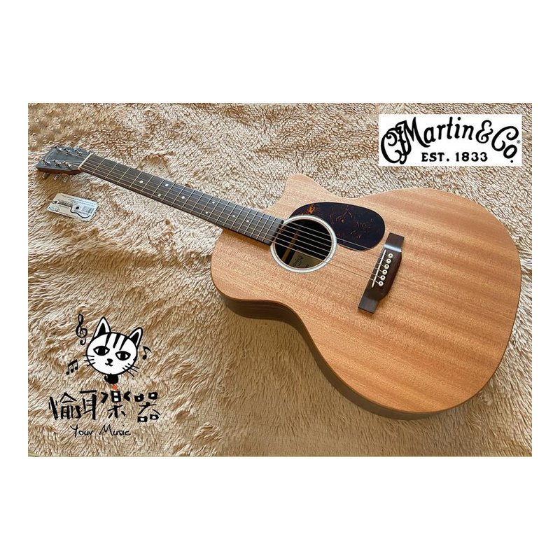 ♪ Your Music 愉耳樂器♪ Martin GPCX2AE Macassar 民謠吉他 電木吉他 單板 Martin GPCX2AE Macassar 民謠吉他 電木吉他 單板 — 三峽吉他 / Bass