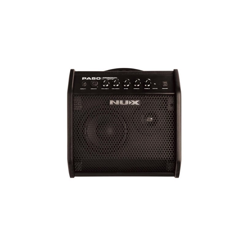 ♪ Your Music 愉耳樂器♪NUX PA50 多功能攜帶全頻監聽樂器音箱 NUX PA50 多功能攜帶全頻監聽樂器音箱 — 三峽錄音 / 音響