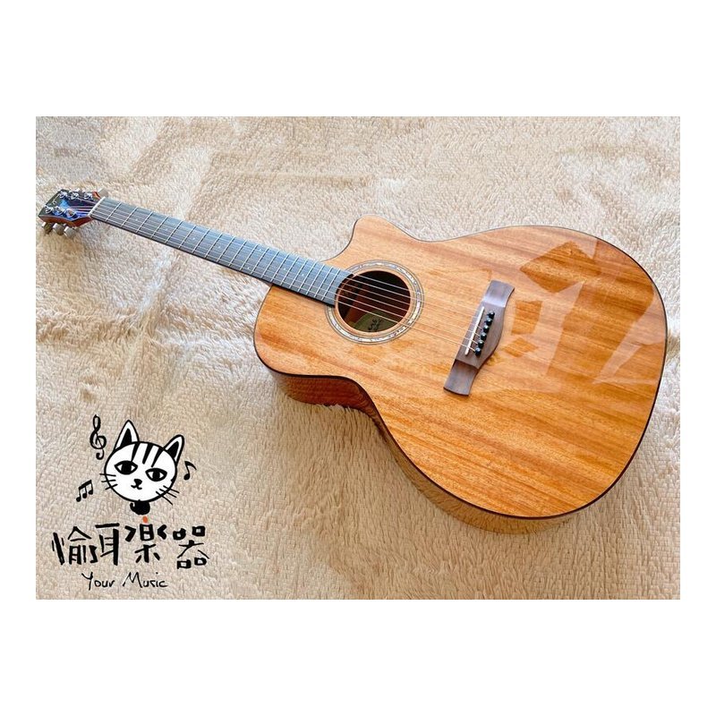 ♪ Your Music 愉耳樂器♪ Ayers ST1M-KL 40吋全桃花心木面單民謠吉他附原廠厚袋 Ayers ST1M-KL 40吋全桃花心木面單民謠吉他附原廠厚袋 — 三峽吉他 / Bass