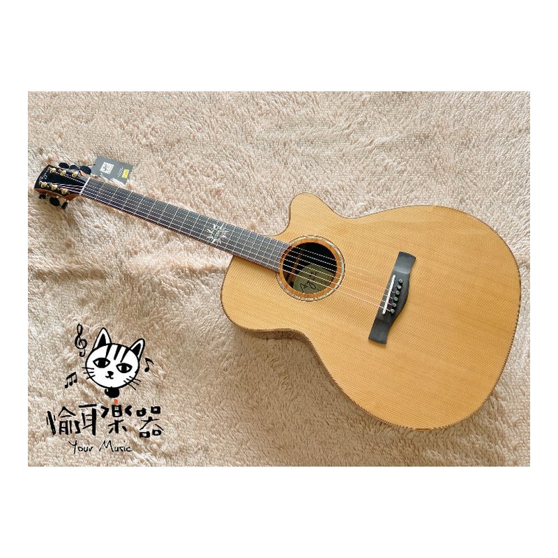 ♪ Your Music 愉耳樂器♪Ayers - ACCR NW 紅松面板 印度玫瑰木側背板 奧昇弦釘 全單板木吉他 Ayers - ACCR NW 紅松面板 印度玫瑰木側背板 奧昇弦釘 全單板木吉他 — 三峽吉他 / Bass