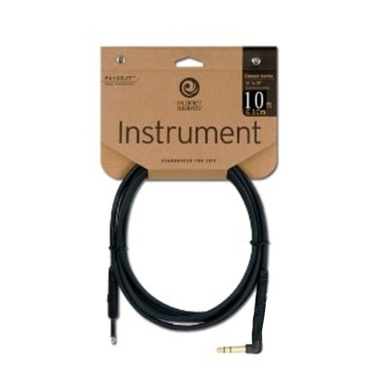♪ Your Music 愉耳樂器♪Planet Waves PW-CGTRA-10 高級10呎導線(一直頭一L頭) Planet Waves PW-CGTRA-10 高級10呎導線(一直頭一L頭) — 三峽配件 / 週邊