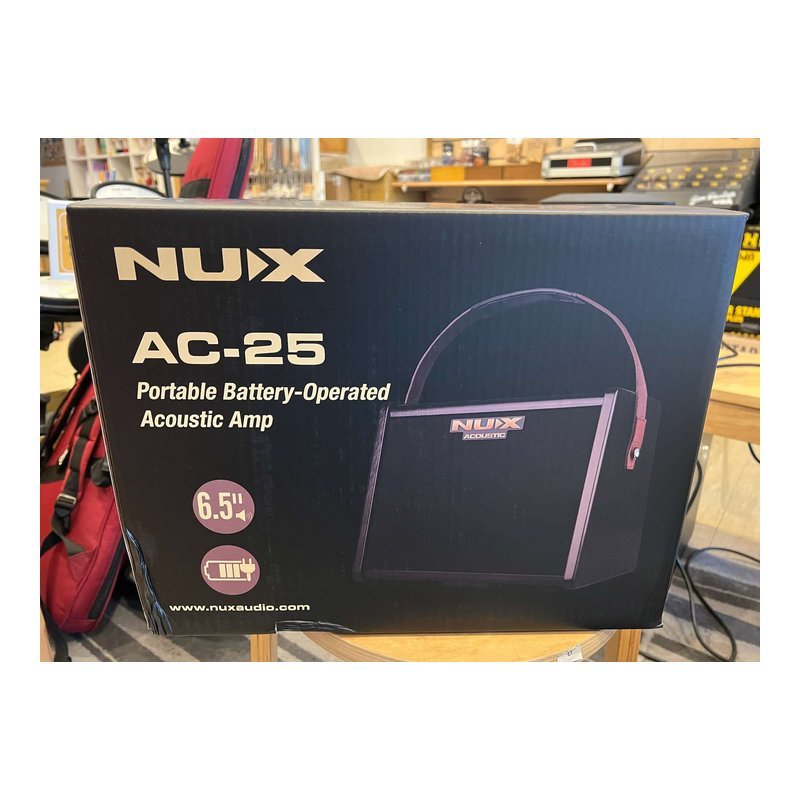 ♪ Your Music 愉耳樂器♪NUX AC-25 雙輸入木吉他音箱 NUX AC-25 雙輸入木吉他音箱 — 三峽吉他 / Bass