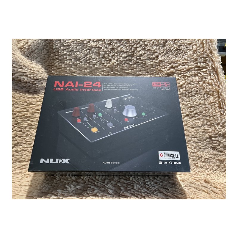 NUX NUX NAI-24 錄音介面 — 三峽木吉他 / 民謠吉他