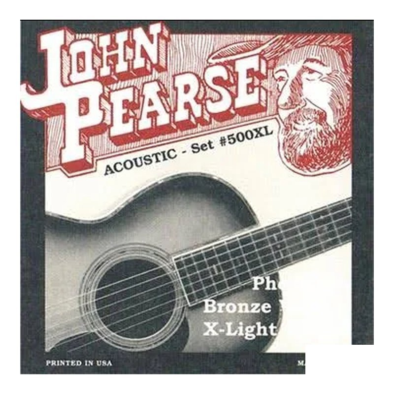 ♪Your Music 愉耳樂器♪ JohnPearse美國製 500XL (10-47)民謠吉他弦 磷青銅 JohnPearse美國製 500XL (10-47)民謠吉他弦 磷青銅 — 三峽吉他 / Bass