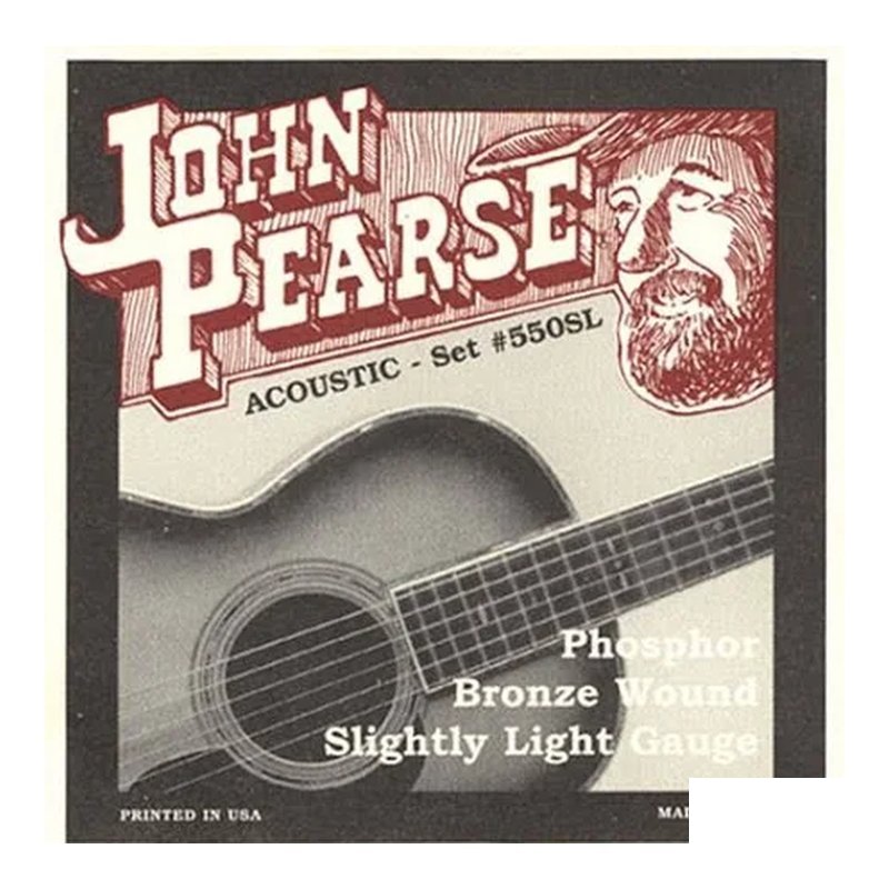 ♪Your Music 愉耳樂器♪ JohnPearse美國製 550SL (11-50)民謠吉他弦 磷青銅 JohnPearse美國製 550SL (11-50)民謠吉他弦 磷青銅 — 三峽吉他 / Bass
