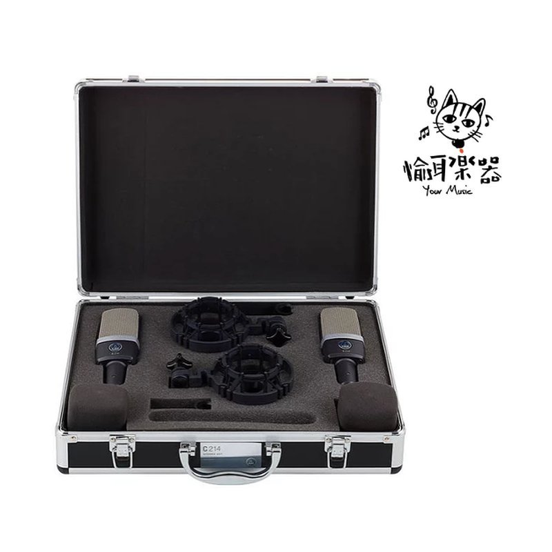 ♪ Your Music愉耳樂器♪AKG C214 電容式麥克風Matched Pair配對版本(2支裝) AKG C214 電容式麥克風Matched Pair配對版本(2支裝) — 三峽麥克風