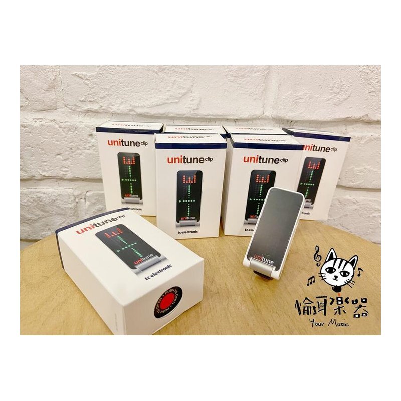 ♪ Your Music 愉耳樂器♪ Tc electronic Unitune Clip 夾式調音器銀色 Tc electronic Unitune Clip 夾式調音器銀色 — 三峽配件 / 週邊