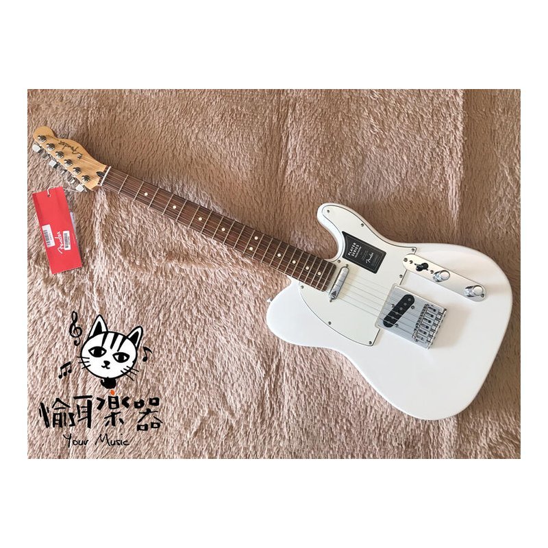 ♪ Your Music 愉耳樂器♪Fender Player Telecaster單單電吉他玫瑰木指板 白色 Fender Player Telecaster單單電吉他玫瑰木指板 白色 — 三峽吉他 / Bass