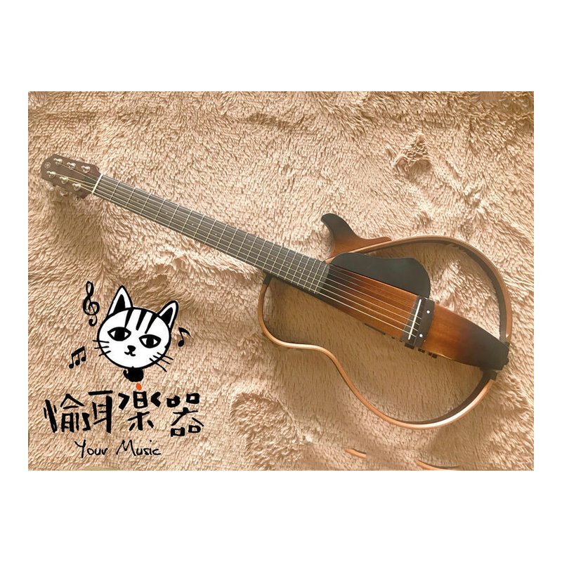 ♪ Your Music 愉耳樂器♪YAMAHA山葉 SLG200S TBS 煙燻色靜音民謠吉他 YAMAHA山葉 SLG200S TBS 煙燻色靜音民謠吉他 — 三峽吉他 / Bass