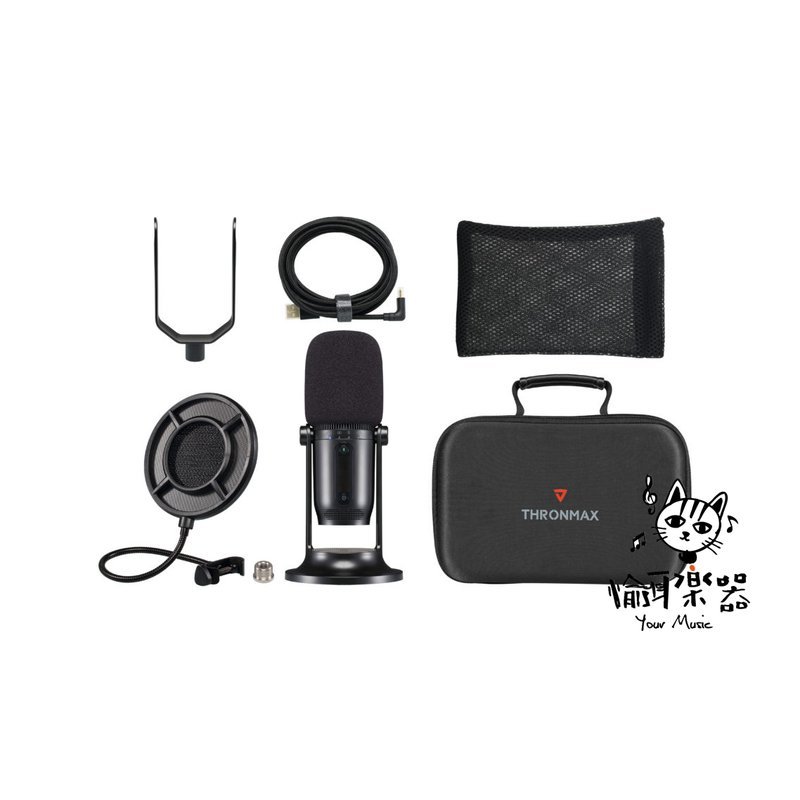 ♪ Your Music 愉耳樂器♪ Thronmax ONE PRO 麥克風套組(黑色) ONE-PRO-BK-KIT Thronmax ONE PRO 麥克風套組(黑色) ONE-PRO-BK-KIT — 三峽麥克風