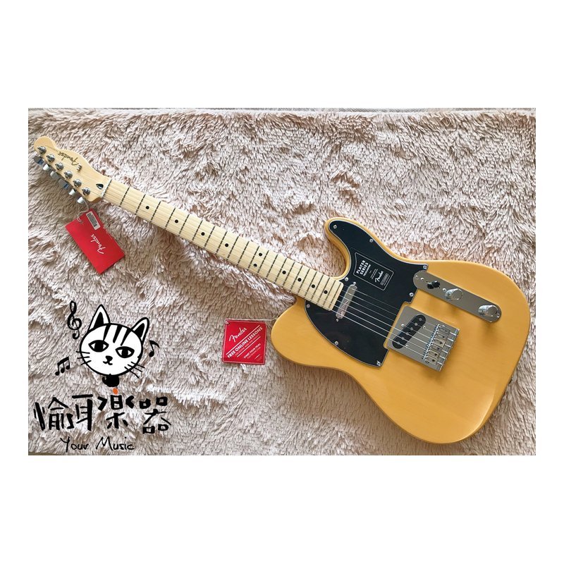 ♪ Your Music 愉耳樂器♪ Fender Player Telecaster BTB 單單 電吉他 楓木指板 奶油黃 Fender Player Telecaster BTB 單單 電吉他 楓木指板 奶油黃 — 三峽吉他 / Bass