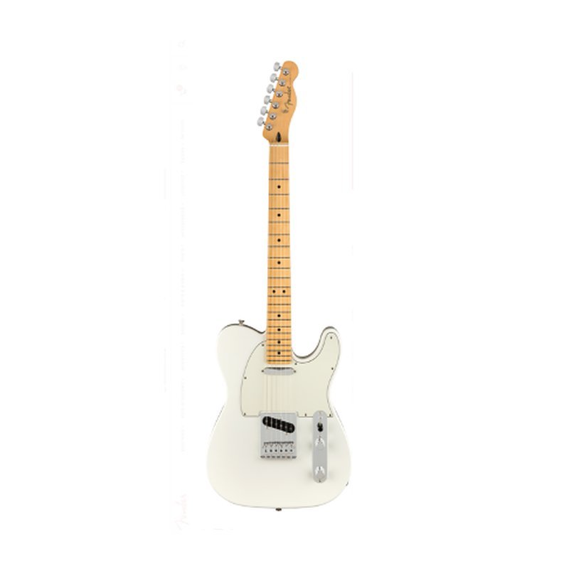 ♪ Your Music 愉耳樂器♪Fender Player Telecaster 單單 電吉他 楓木指板 白色 Fender Player Telecaster 單單 電吉他 楓木指板 白色 — 三峽吉他 / Bass