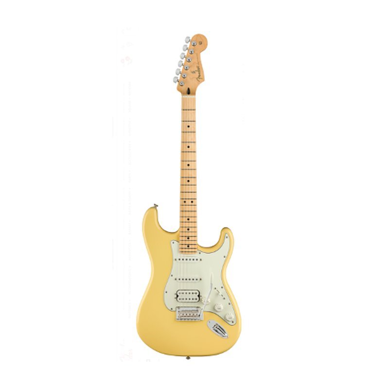 ♪ Your Music 愉耳樂器♪ Fender Player Stratocaster 楓木指板 電吉他 黃色 Fender Player Stratocaster 楓木指板 電吉他 黃色 — 三峽吉他 / Bass