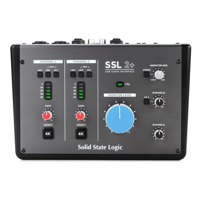 ♪ Your Music 愉耳樂器♪Solid State Logic SSL 2+ 2輸入/ 4輸出 USB 錄音介面 Solid State Logic SSL 2+ 2輸入/ 4輸出 USB 錄音介面 — 三峽麥克風