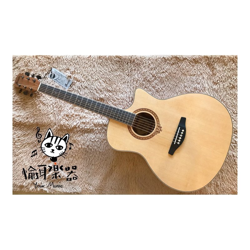 ♪ Your Music 愉耳樂器♪ Soldin SA-4272 J桶 民謠吉他 雲杉 面單板 桃花心木側背板 Soldin SA-4272 J桶 民謠吉他 雲杉 面單板 桃花心木側背板 — 三峽吉他 / Bass