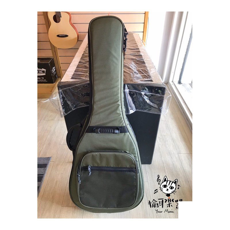 ♪ Your Music 愉耳樂器♪ 好堅固 民謠吉他袋 立體軟盒 活動琴枕防潑水 隱藏式雙背超厚內裡CASE 墨綠 好堅固 民謠吉他袋 立體軟盒 活動琴枕防潑水 隱藏式雙背超厚內裡CASE 墨綠 — 三峽吉他 / Bass