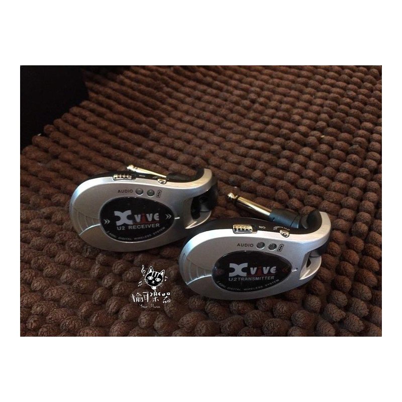♪Your Music愉耳樂器♪ Xvive mike U2 2.GHz 充電式無線導線 無線發射器 Xvive mike U2 2.GHz 充電式無線導線 無線發射器 — 三峽配件 / 週邊