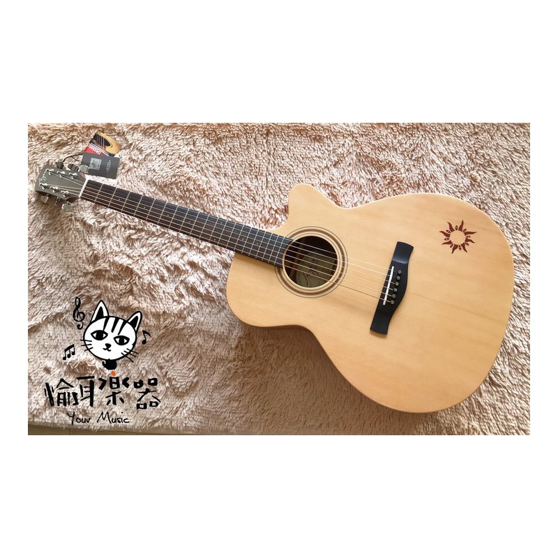 ♪ Your Music 愉耳樂器♪ AYERS ACS-NW 全單板 木吉他 民謠吉他奧森弦釘裝置 亮光 AYERS ACS-NW 全單板 木吉他 民謠吉他奧森弦釘裝置 亮光 — 三峽吉他 / Bass