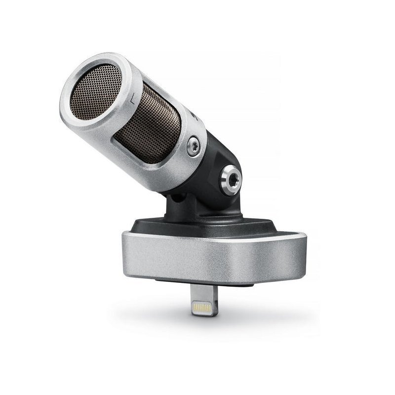 ♪Your Music 愉耳樂器♪ SHURE MOTIV MV88 數位立體聲電容式麥克風 原廠公司貨 二年保固 SHURE MOTIV MV88 數位立體聲電容式麥克風 原廠公司貨 二年保固 — 三峽麥克風