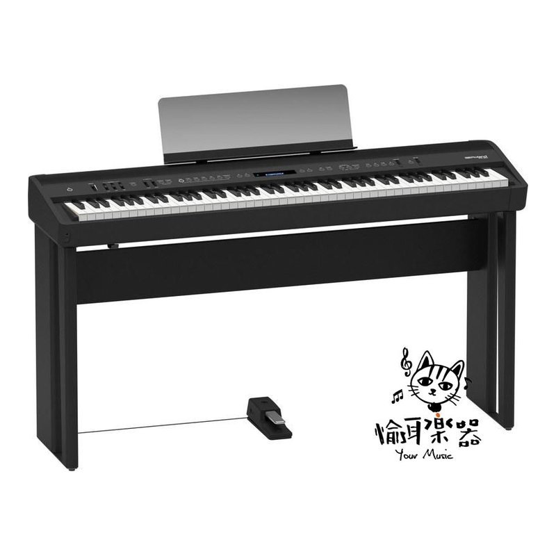 ♪ Your Music 愉耳樂器♪樂蘭Roland FP-90 黑色 88鍵 數位鋼琴 電鋼琴含琴架 樂蘭Roland FP-90 黑色 88鍵 數位鋼琴 電鋼琴含琴架 — 三峽鍵盤 / 鋼琴