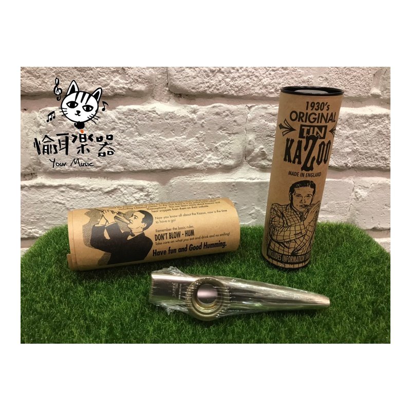 ♪ Your Music 愉耳樂器♪ 英國 Clarke 卡祖笛 Kazoo 原廠 金屬 金色款 英國 Clarke 卡祖笛 Kazoo 原廠 金屬 金色款 — 三峽銅管 / 管樂