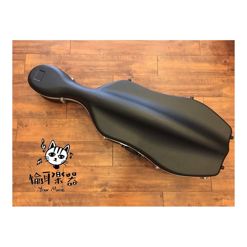 ♪ Your Music 愉耳樂器♪ GBA-V2 1/2-1/4 大提琴盒 ABS硬盒 附滾輪 GBA-V2 1/2-1/4 大提琴盒 ABS硬盒 附滾輪 — 三峽弦樂器