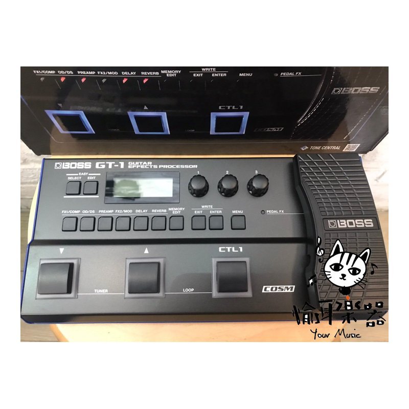 ♪ Your Music 愉耳樂器♪  BOSS GT-1 電吉他 綜合效果器 BOSS GT-1 電吉他 綜合效果器 — 三峽吉他 / Bass