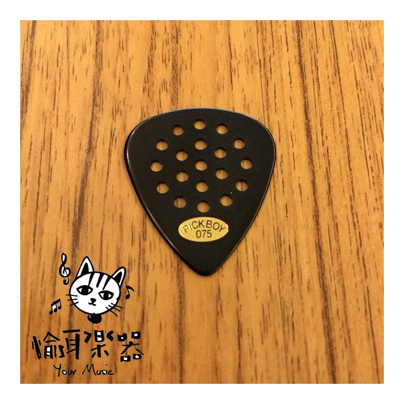 ♪Your Music 愉耳樂器♪PICKBOY 黑色075金標大款pick 吉他 烏克麗麗匹克 PICKBOY 黑色075金標大款pick 吉他 烏克麗麗匹克 — 三峽烏克麗麗