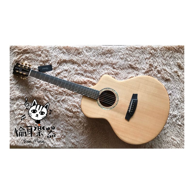 ♪ Your Music 愉耳樂器♪SLOWHAND 源系列-雲杉桃花芯木全單板民謠吉他 SLOWHAND 源系列-雲杉桃花芯木全單板民謠吉他 — 三峽吉他 / Bass