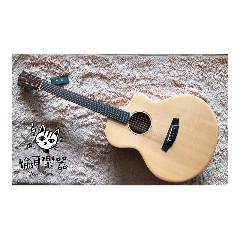 ♪ Your Music 愉耳樂器♪SLOWHAND 源系列 雲杉桃花芯木面單板民謠吉他 木吉他 SLOWHAND 源系列 雲杉桃花芯木面單板民謠吉他 木吉他 — 三峽吉他 / Bass