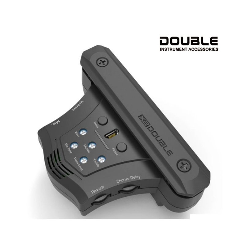 ♪ Your Music 愉耳樂器♪ Double G0 吉他精靈 加振拾音器 g0 x2 雙系統 音量加大 自帶效果 免挖孔 Double G0 吉他精靈 加振拾音器 g0 x2 雙系統 音量加大 自帶效果 免挖孔 — 三峽吉他 / Bass