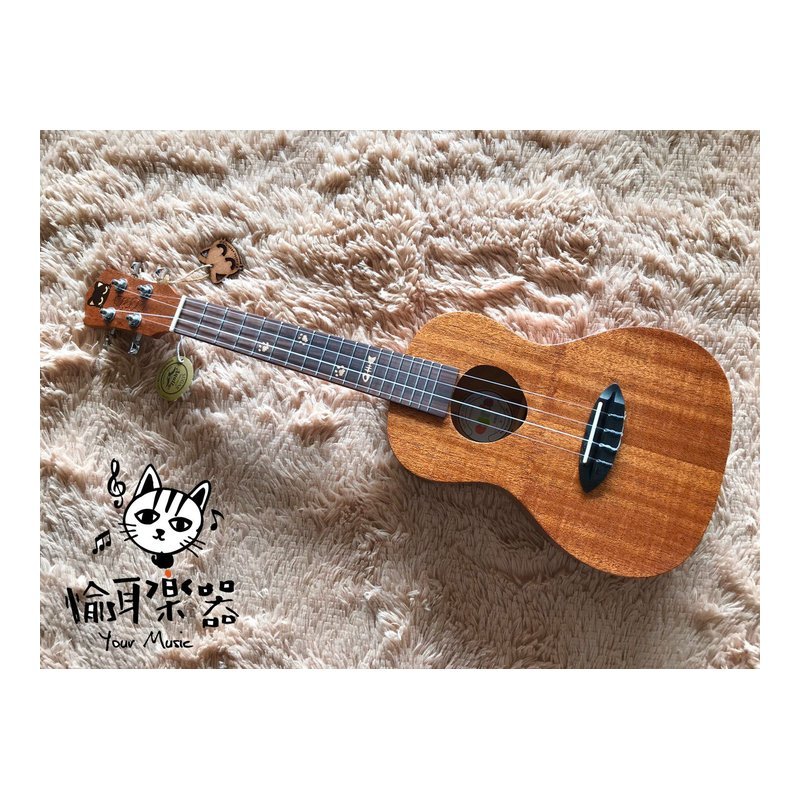 ♪ Your Music 愉耳樂器♪Adela喵-全桃花心烏克麗麗 面單板 26吋 Adela喵-全桃花心烏克麗麗 面單板 26吋 — 三峽烏克麗麗