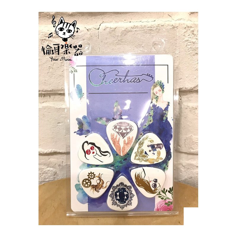 ♪ Your Music 愉耳樂器♪ 燙金手繪風格人像匹克套裝組 吉他 烏克 可用文創禮品 pick 燙金手繪風格人像匹克套裝組 吉他 烏克 可用文創禮品 pick — 三峽吉他 / Bass