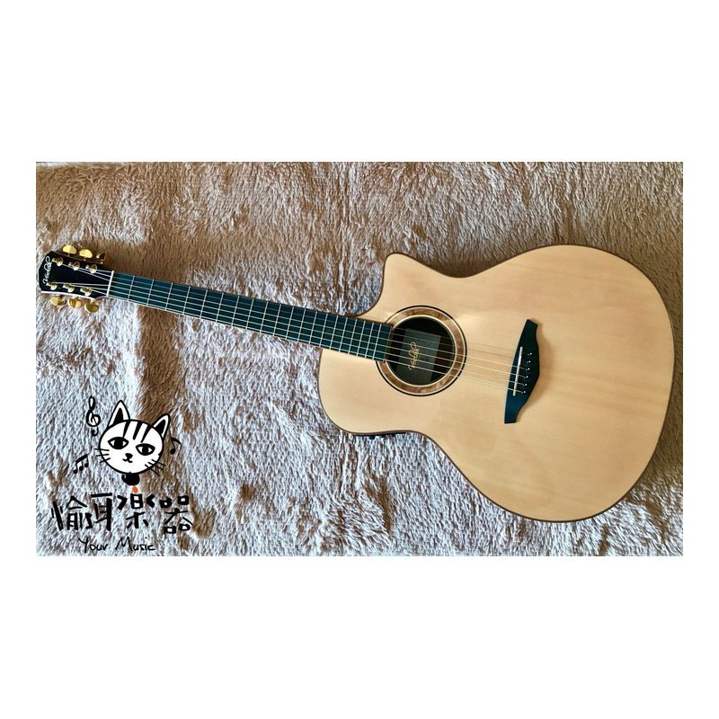 ♪ Your Music 愉耳樂器♪ Veelah V5-GACE 雲杉 面單板民謠吉他 電木吉他 Veelah V5-GACE 雲杉 面單板民謠吉他 電木吉他 — 三峽吉他 / Bass