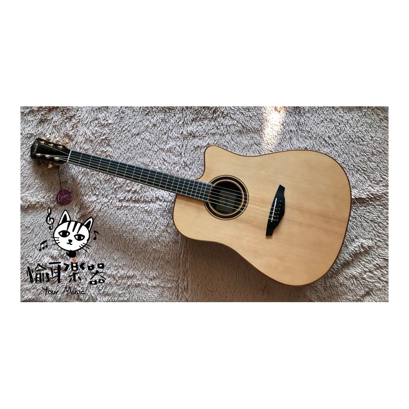 ♪ Your Music 愉耳樂器♪Veelah V6-DC 雲杉玫瑰木面背單民謠吉他 Veelah V6-DC 雲杉玫瑰木面背單民謠吉他 — 三峽吉他 / Bass