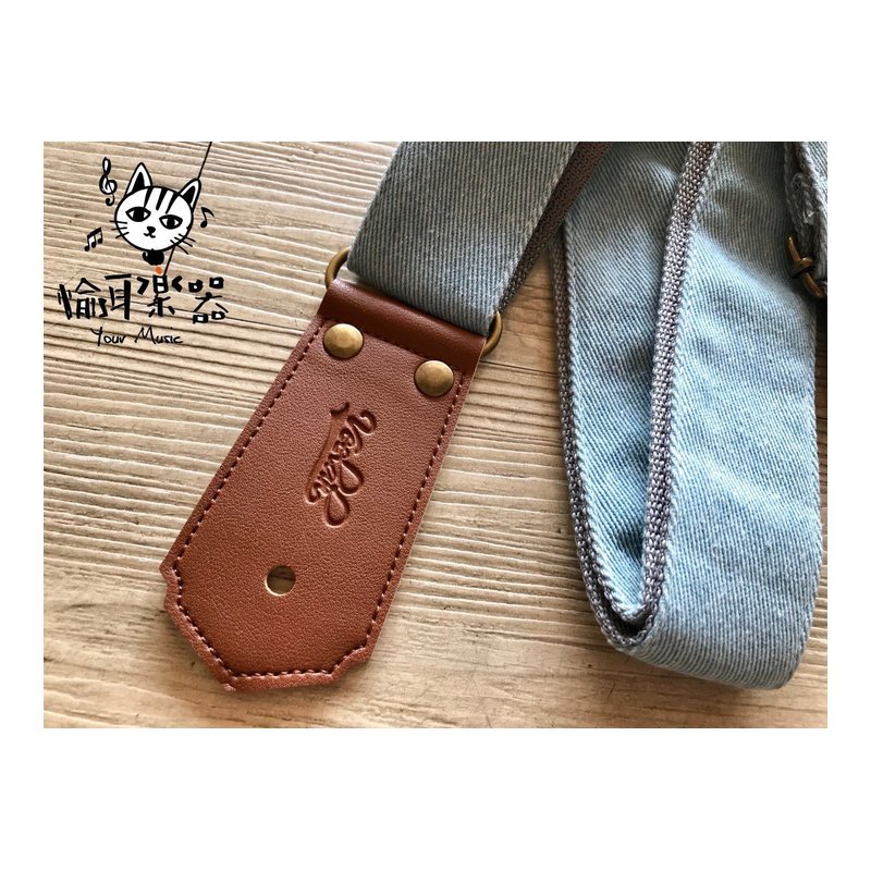 Your Music 愉耳樂器♪Veelah 新款帆布背帶 吉他背帶 質感上市 藍綠色 Veelah 新款帆布背帶 吉他背帶 質感上市 藍綠色 — 三峽配件 / 週邊