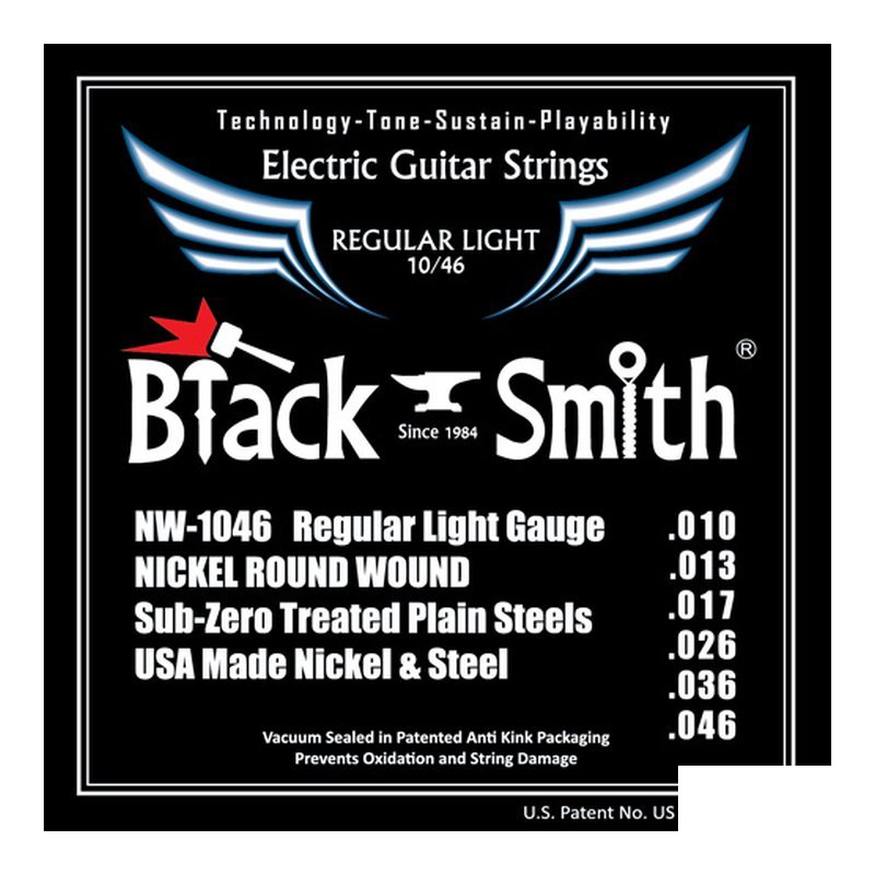 ♪ Your Music 愉耳樂器♪Black Smith NW-1046 電吉他弦 Black Smith NW-1046 電吉他弦 — 三峽吉他 / Bass