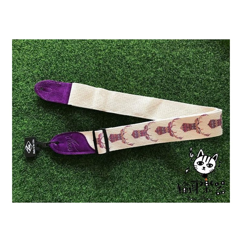 ♪ Your Music 愉耳樂器♪美國製 LM 麂皮拼布背帶吉他背帶Alexis Brids ALM-B 美國製 LM 麂皮拼布背帶吉他背帶Alexis Brids ALM-B — 三峽配件 / 週邊