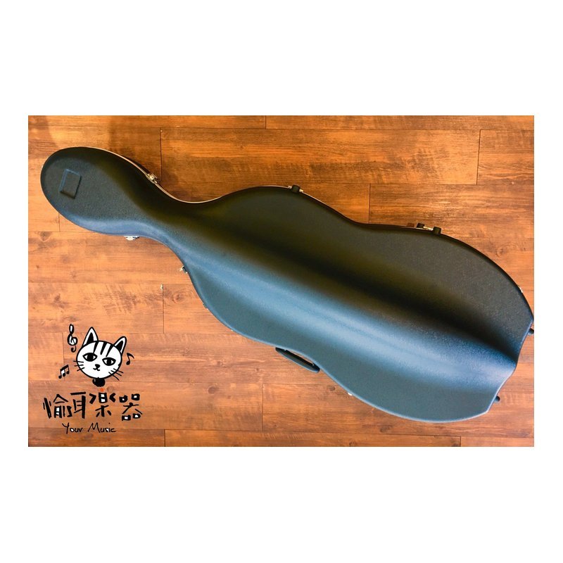 ♪ Your Music 愉耳樂器♪GBA-V1 4/4 3/4大提琴盒 ABS硬盒 附滾輪 GBA-V1 4/4 3/4大提琴盒 ABS硬盒 附滾輪 — 三峽弦樂器