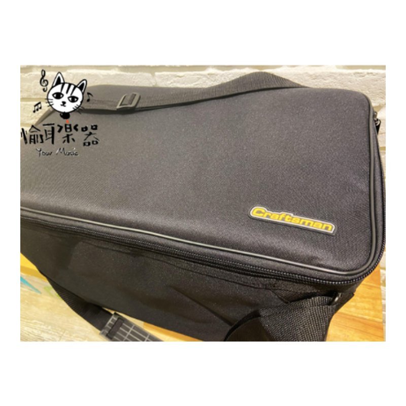 ♪ Your Music 愉耳樂器 台灣 匠 Crafterman C-BCJ-B 木箱鼓袋 雙肩背 黑色 台灣 匠 Crafterman C-BCJ-B 木箱鼓袋 雙肩背 黑色 — 三峽鼓 / 打擊