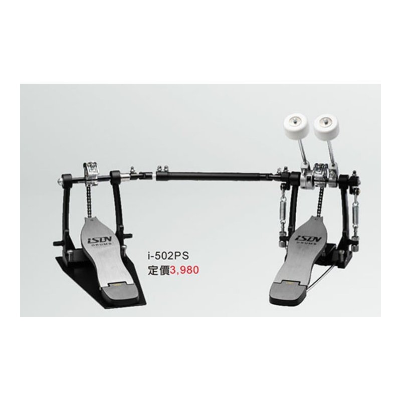 ♪ Your Music 愉耳樂器♪ISBN  i-502PS 爵士鼓 雙踏板 雙踏 i502 ISBN i-502PS 爵士鼓 雙踏板 雙踏 i502 — 三峽鼓 / 打擊
