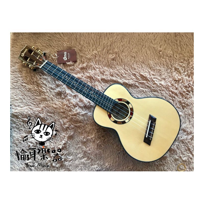 ♪ Your Music 愉耳樂器♪ UMA Pulse-ST 26吋  扇形全單板烏克麗麗 UMA Pulse-ST 26吋 扇形全單板烏克麗麗 — 三峽烏克麗麗