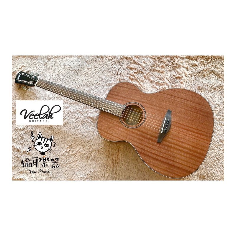 ♪ Your Music 愉耳樂器♪ Veelah VOMM 超級合板 民謠吉他 全桃花 OM桶身 Veelah VOMM 超級合板 民謠吉他 全桃花 OM桶身 — 三峽吉他 / Bass