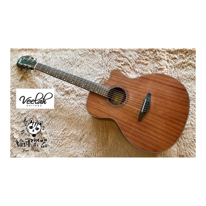 ♪ Your Music 愉耳樂器♪ Veelah VGACMM 超級合板 民謠吉他 全桃花心 GAC桶身 Veelah VGACMM 超級合板 民謠吉他 全桃花心 GAC桶身 — 三峽吉他 / Bass