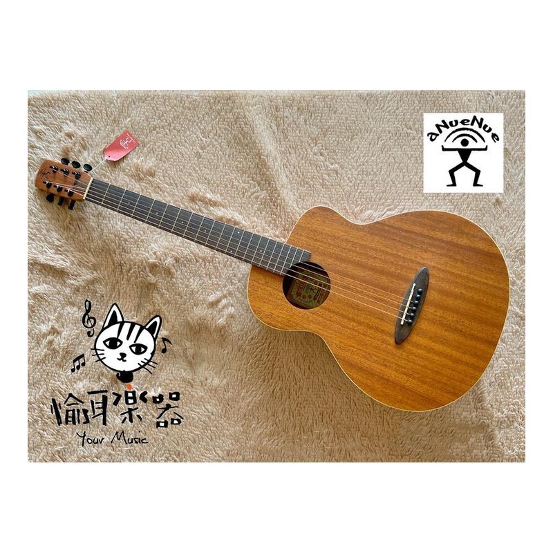 ♪ Your Music 愉耳樂器♪ aNueNue-M2 36吋 全桃花心 民謠吉他 附原廠琴袋 旅行吉他 小吉他 aNueNue-M2 36吋 全桃花心 民謠吉他 附原廠琴袋 旅行吉他 小吉他 — 三峽吉他 / Bass