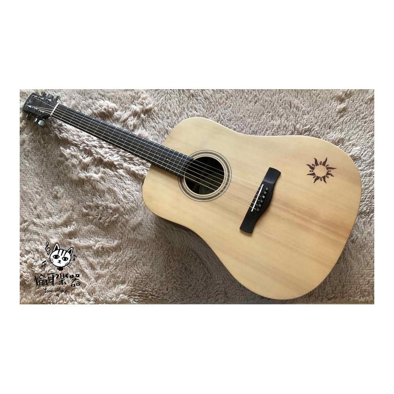 ♪ Your Music 愉耳樂器♪AYERS DS-NSW 經典款小太陽系列全單板雲杉木民謠吉他奧森弦釘裝置 AYERS DS-NSW 經典款小太陽系列全單板雲杉木民謠吉他奧森弦釘裝置 — 三峽吉他 / Bass