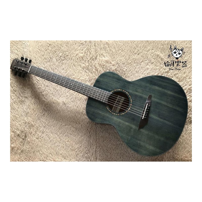 ♪Your Music 愉耳樂器♪Diana Guitar729 GS mini靛藍色旅行吉他 Diana Guitar729 GS mini靛藍色旅行吉他 — 三峽吉他 / Bass