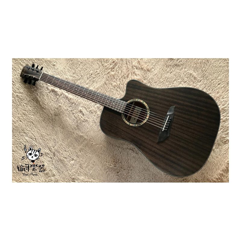 ♪Your Music 愉耳樂器♪ Diana Guitar729 D桶碳黑色 民謠吉他 Diana Guitar729 D桶碳黑色 民謠吉他 — 三峽吉他 / Bass